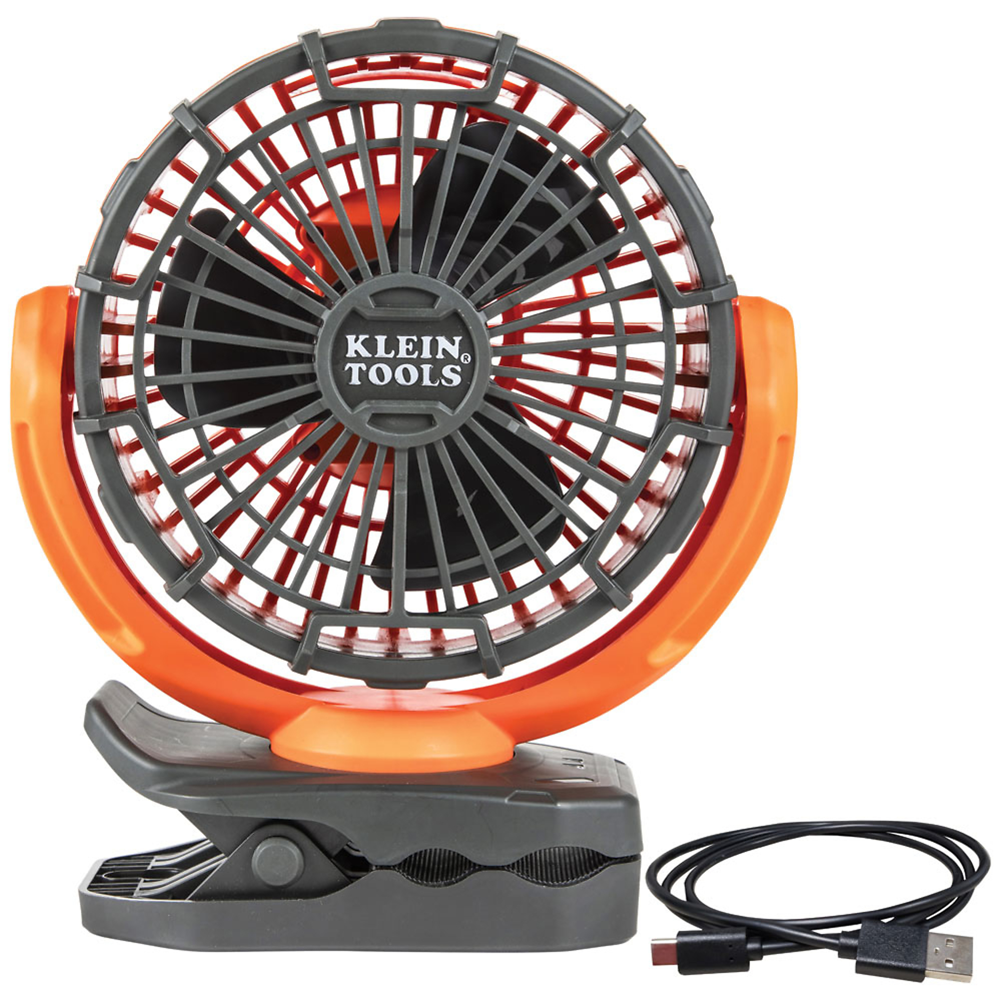Klein Tools, Rechargeable Personal Jobsite Fan, Fan Type Workstation, Fan Diameter 7.64 in, Model# PJSFM1